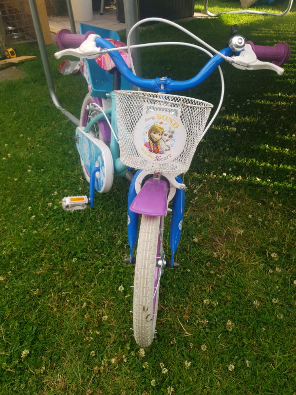 Girls frozen bike from halfords . | in 